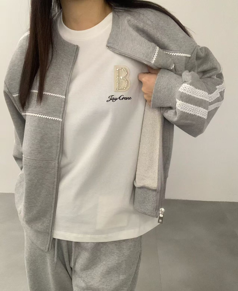 J CRANE-A東大門㊣實拍女裝新品職業25秋冬推薦時尚長袖T恤J CRANE長袖T恤