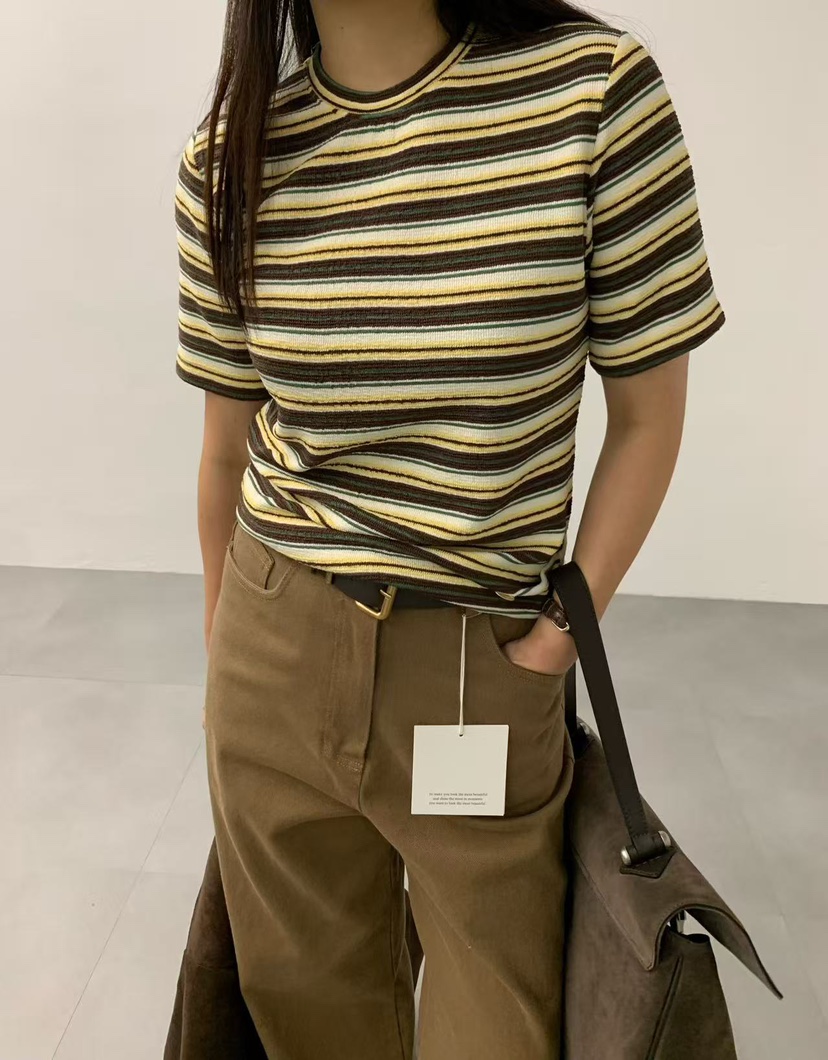 J CRANE-A韓國代購㊣女裝新品時尚推薦休閑人氣熱賣25秋冬T恤J CRANET恤