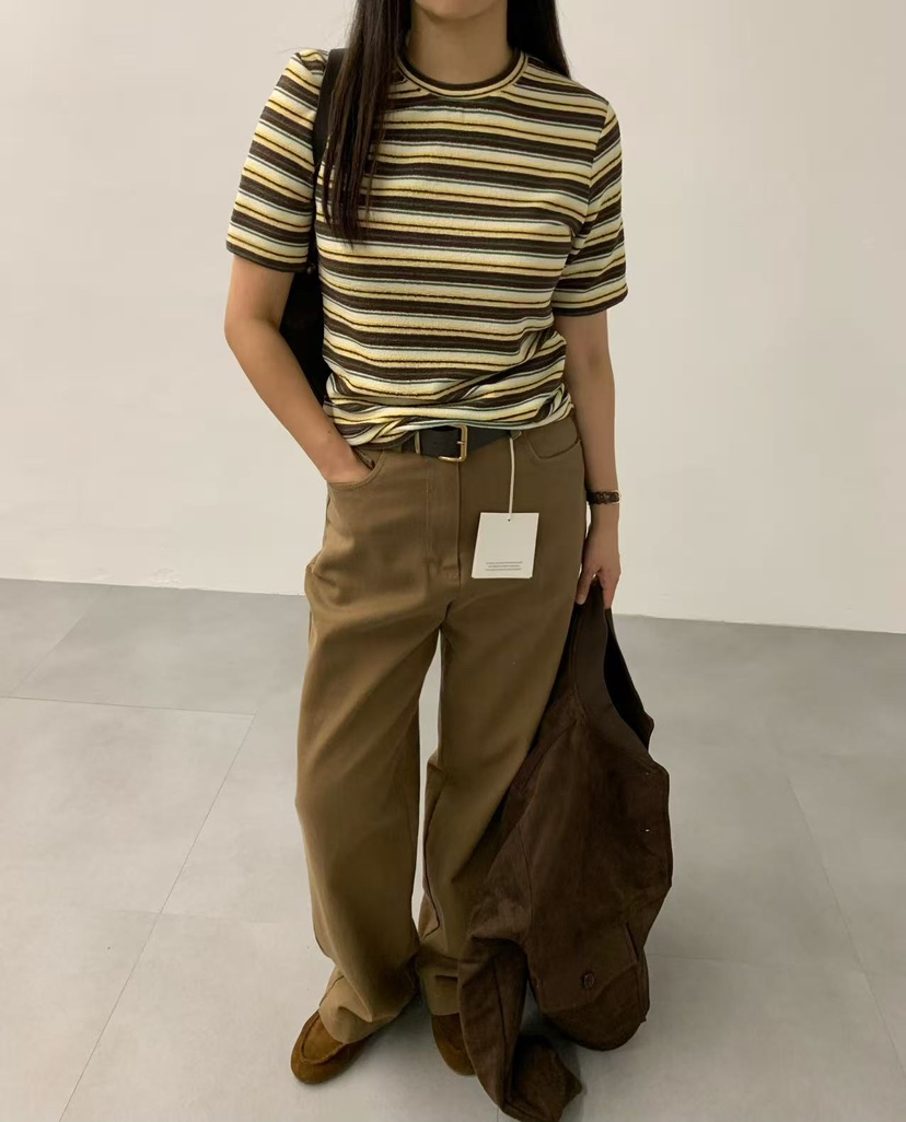 J CRANE-A韓國代購㊣女裝新品時尚推薦休閑人氣熱賣25秋冬T恤J CRANET恤