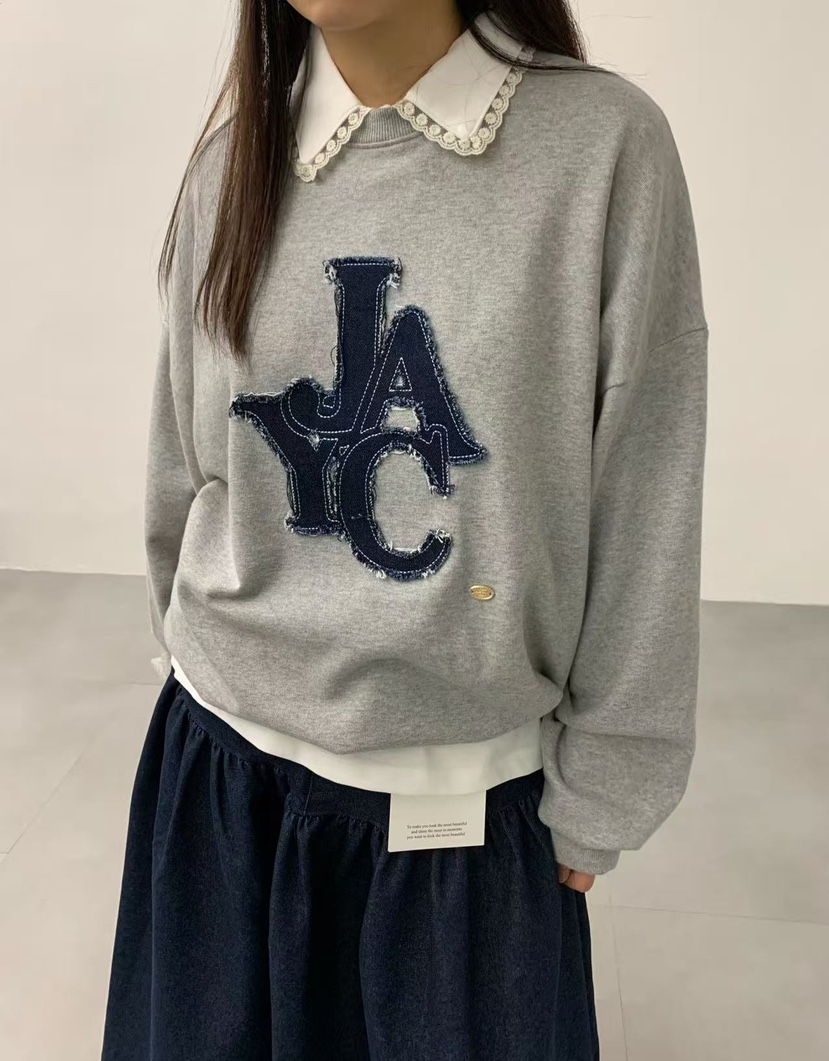 J CRANE-A東大門㊣實拍女士新款25秋冬人氣休閑衛衣不含內搭J CRANE衛衣圖色1