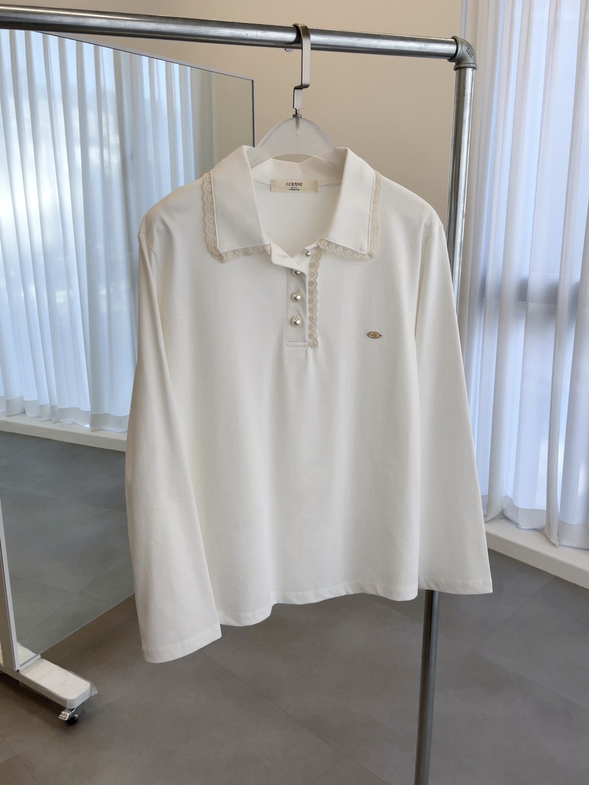 J CRANE-A韓國代購㊣女裝新品休閑熱賣25秋冬推薦長袖T恤J CRANE長袖T恤圖色1