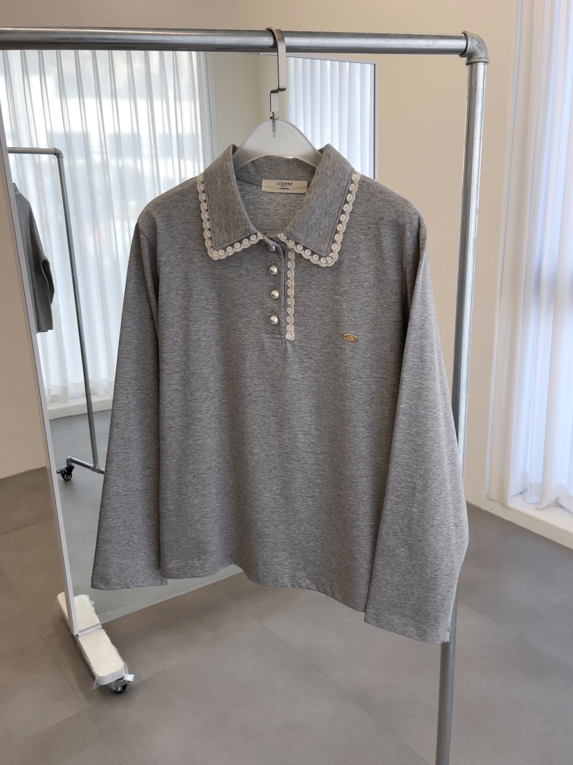 J CRANE-A韓國代購㊣女裝新品休閑熱賣25秋冬推薦長袖T恤J CRANE長袖T恤圖色3