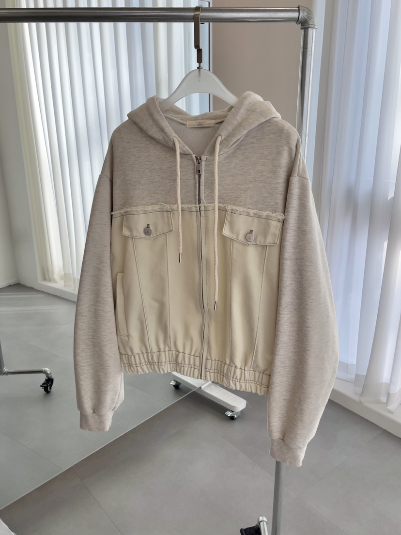 J CRANE-A東大門㊣實拍女裝新品休閑推薦職業夾克連帽拉鏈衫J CRANE夾克圖色2