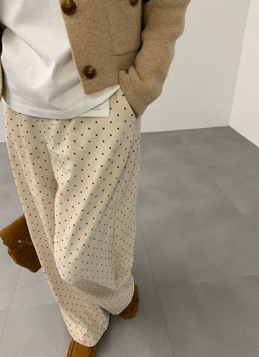 J CRANE-A韓國直郵㊣女裝新品時尚人氣職業25秋冬休閑褲天鵝絨J CRANE休閑褲