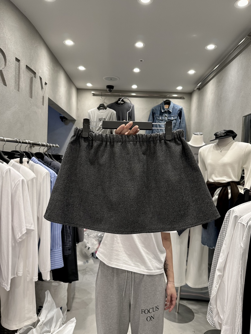 CELEBRITY-A東大門㊣實拍女裝新款休閑25秋冬時尚推薦短裙CELEBRITY-A短裙