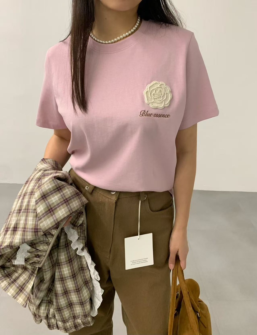 J CRANE-A韓國代購㊣女裝新品時尚人氣休閑熱賣職業推薦T恤J CRANET恤