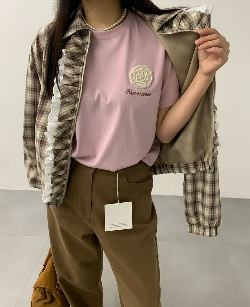 J CRANE-A韓國代購㊣女裝新品時尚人氣休閑熱賣職業推薦T恤J CRANET恤