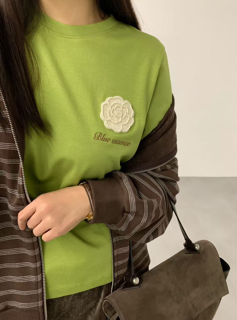 J CRANE-A韓國代購㊣女裝新品時尚人氣休閑熱賣職業推薦T恤J CRANET恤