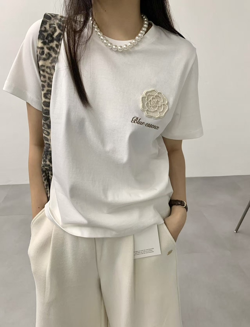 J CRANE-A韓國代購㊣女裝新品時尚人氣休閑熱賣職業推薦T恤J CRANET恤圖色1