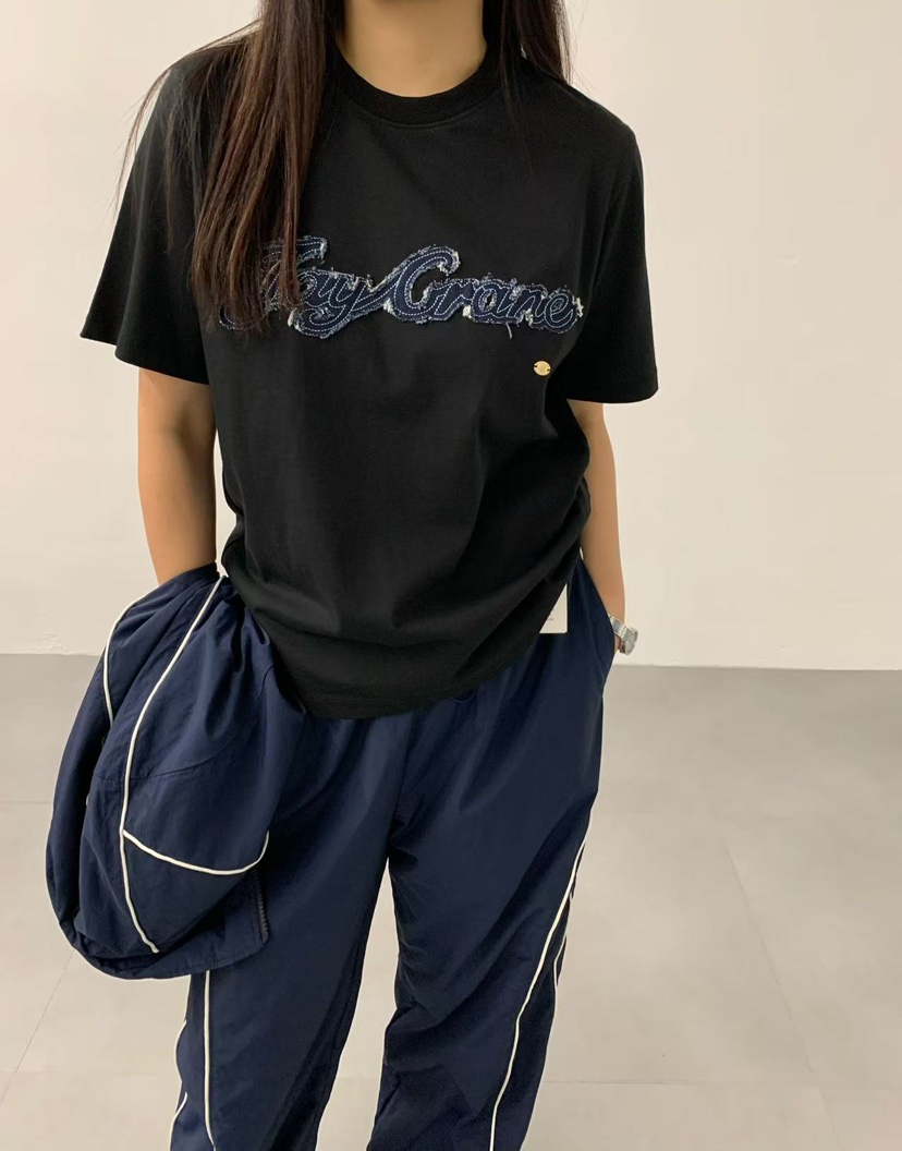 J CRANE-A東大門㊣代購女裝新款時尚推薦25秋冬職業人氣T恤J CRANET恤