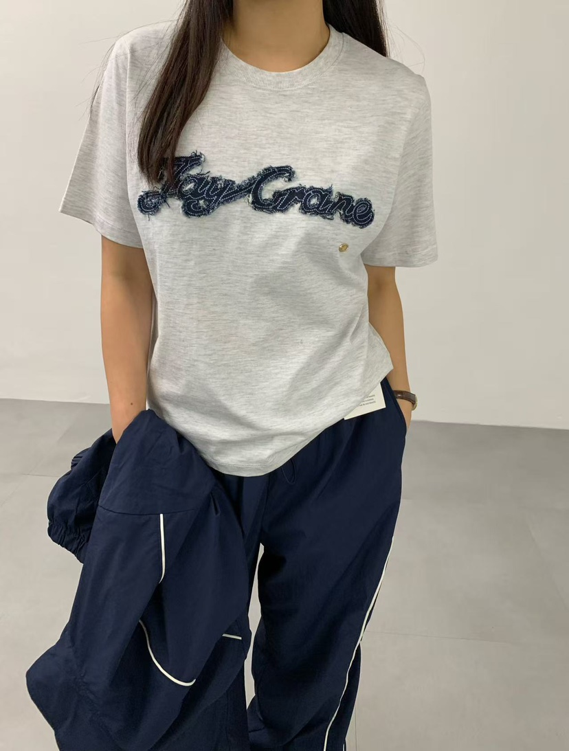 J CRANE-A東大門㊣代購女裝新款時尚推薦25秋冬職業人氣T恤J CRANET恤圖色2