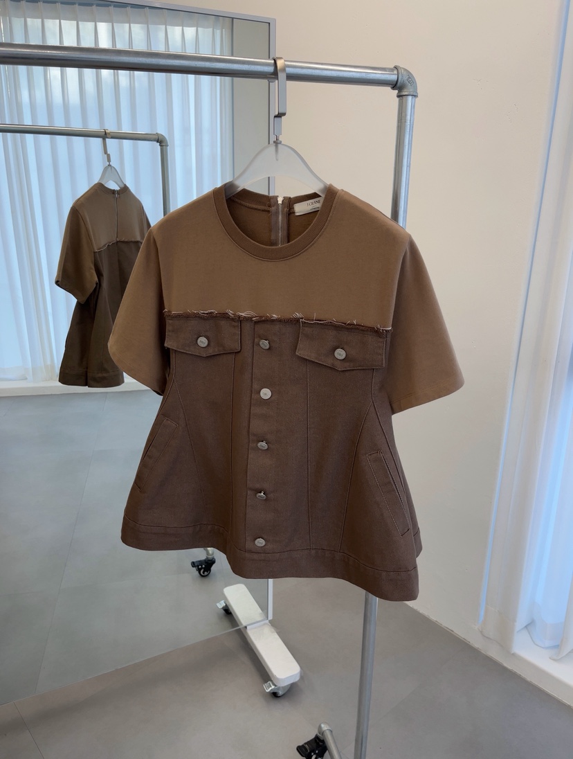 J CRANE-A韓國代購㊣女士新品推薦時尚熱賣休閑人氣25秋冬T恤J CRANET恤圖色2