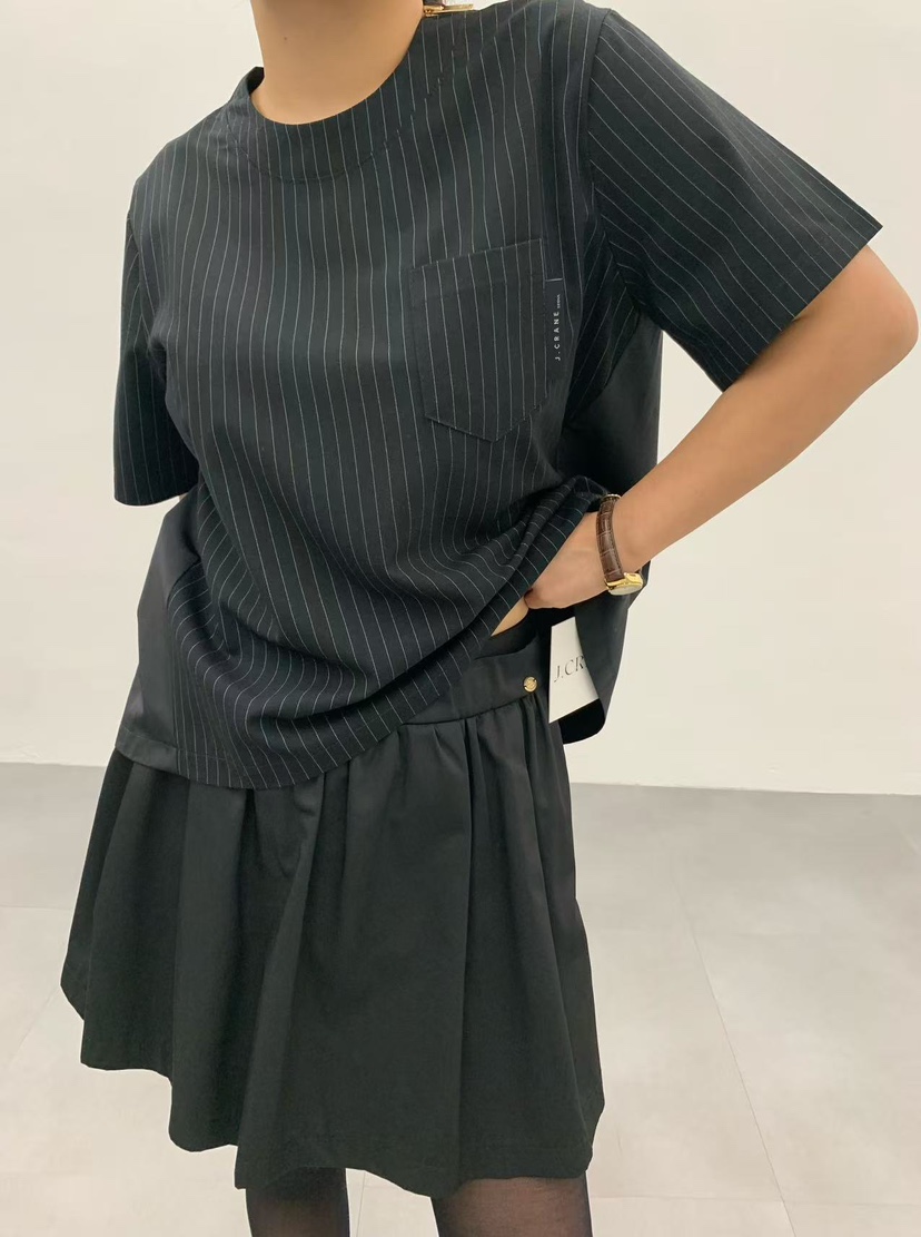 J CRANE-A東大門㊣代購女裝新款熱賣人氣時尚休閑襯衫蕾絲衫J CRANE襯衫/蕾絲衫