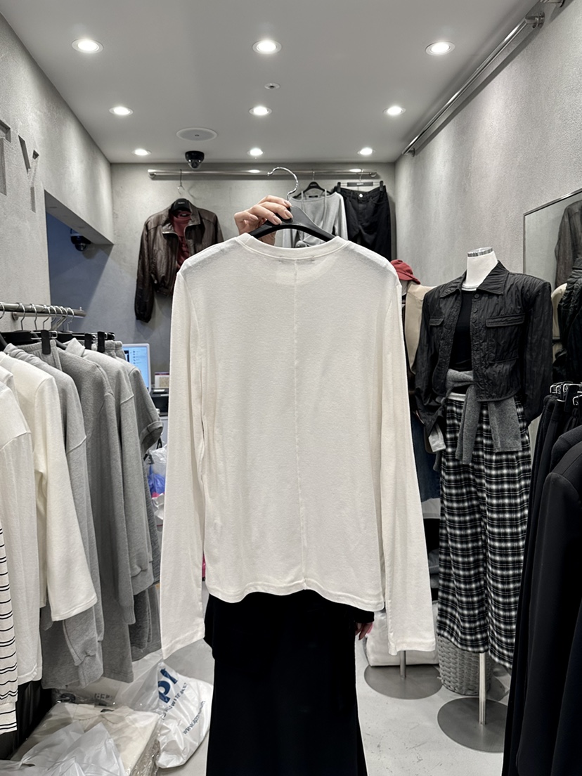 CELEBRITY-A東大門㊣直郵女士新品熱賣休閑時尚25秋冬長袖T恤CELEBRITY-A長袖T恤