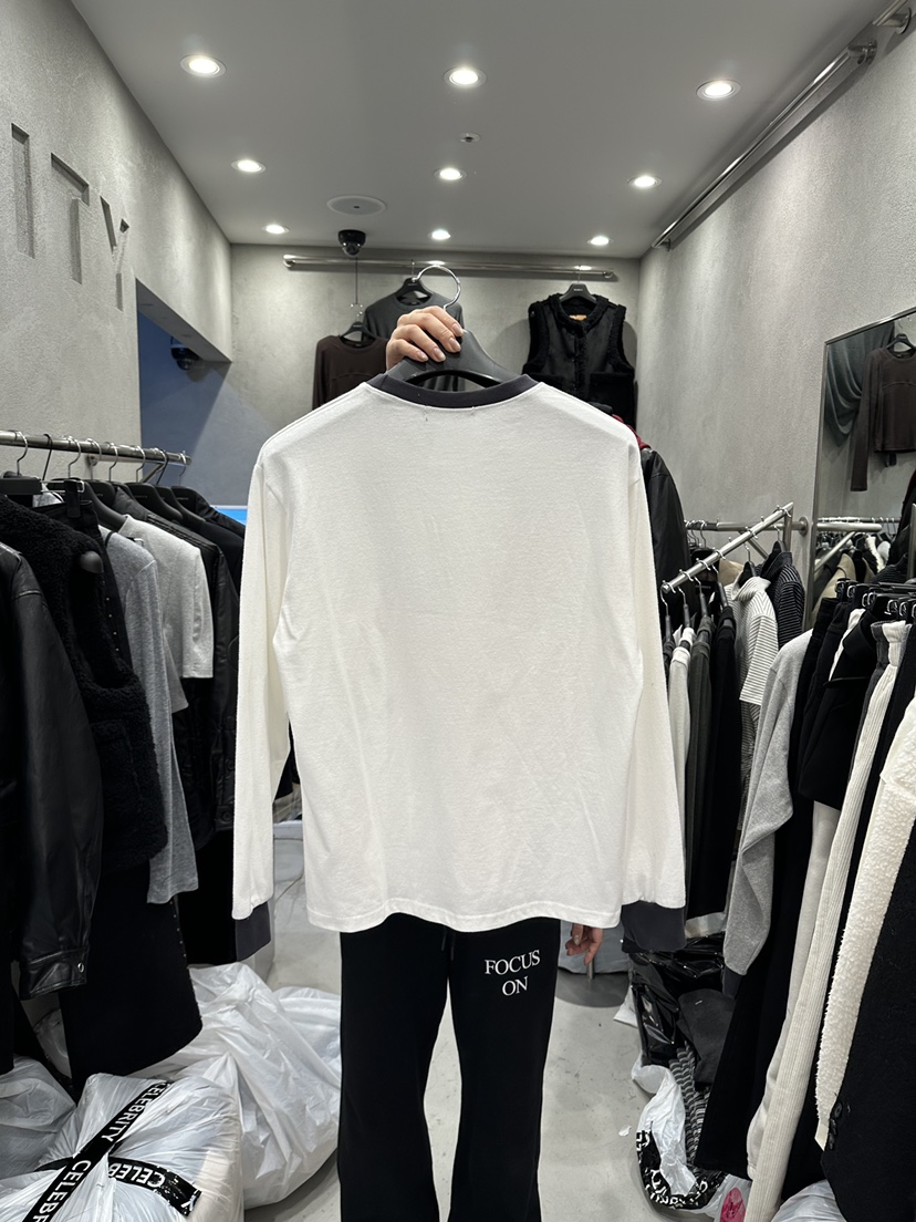 CELEBRITY-A韓國代購㊣女士新品人氣時尚推薦25秋冬長袖T恤CELEBRITY-A長袖T恤