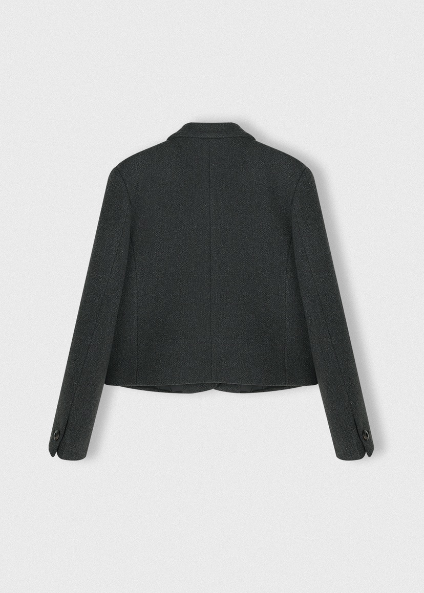 A Flan韓國代購㊣女裝新品25秋冬推薦人氣職業熱賣休閑夾克AFN EDITION夾克