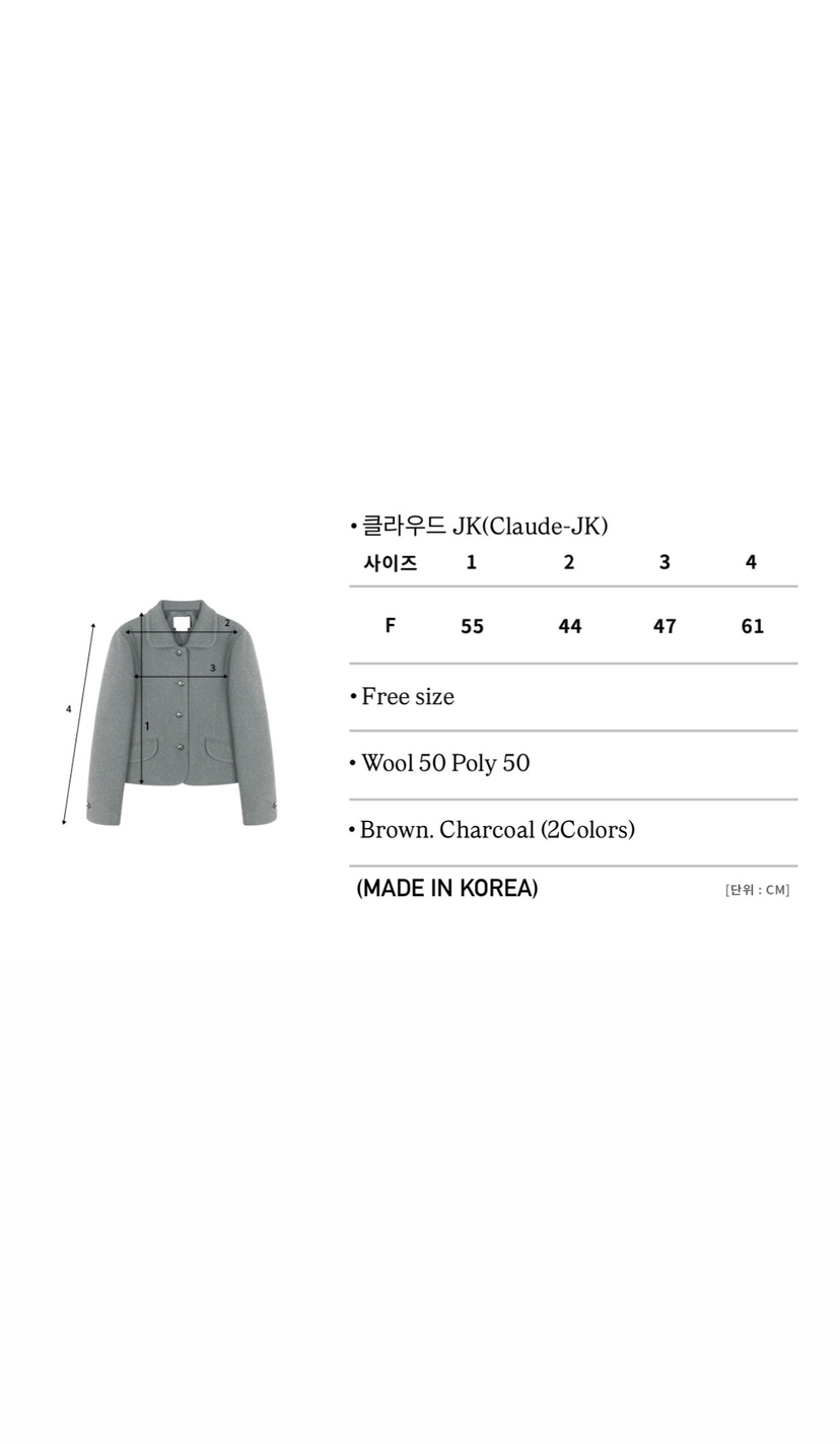 A Flan韓國代購㊣女裝新品25秋冬推薦人氣職業熱賣休閑夾克AFN EDITION夾克