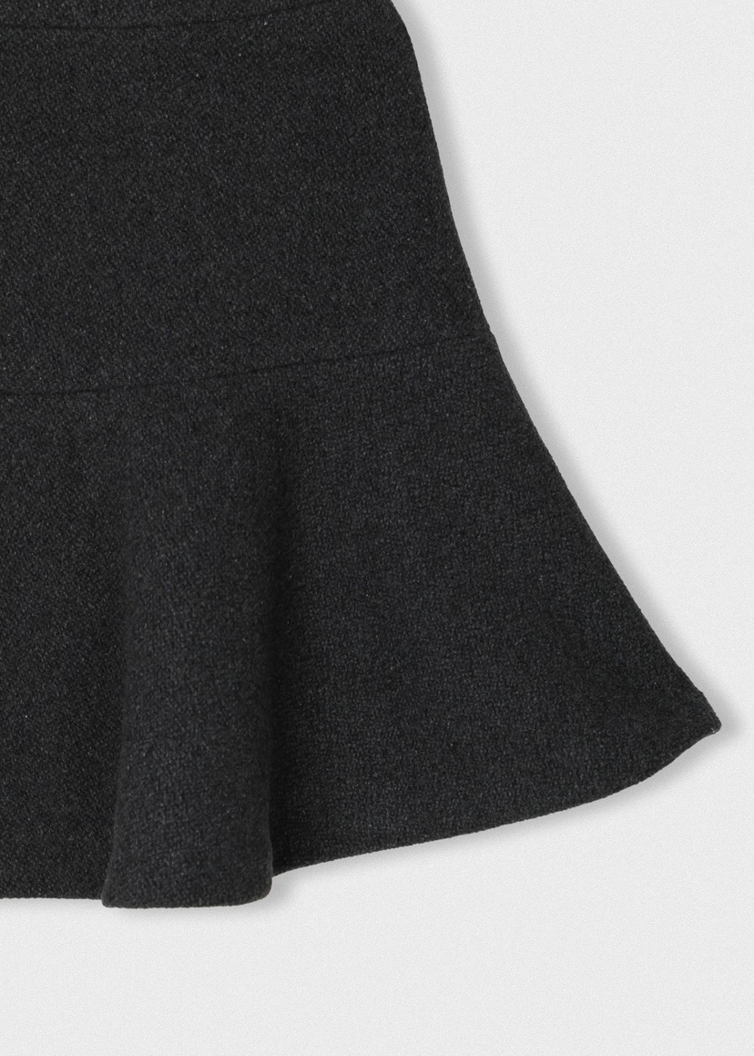 A Flan東大門㊣實拍女裝新款25秋冬職業休閑推薦人氣熱賣短裙AFN EDITION短裙