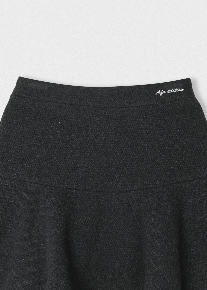 A Flan東大門㊣實拍女裝新款25秋冬職業休閑推薦人氣熱賣短裙AFN EDITION短裙