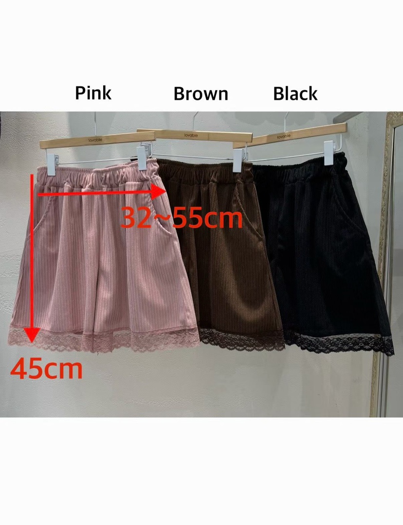 LOVABLE東大門㊣直郵女士新品人氣熱賣休閑推薦職業時尚短褲LOVABLE短褲