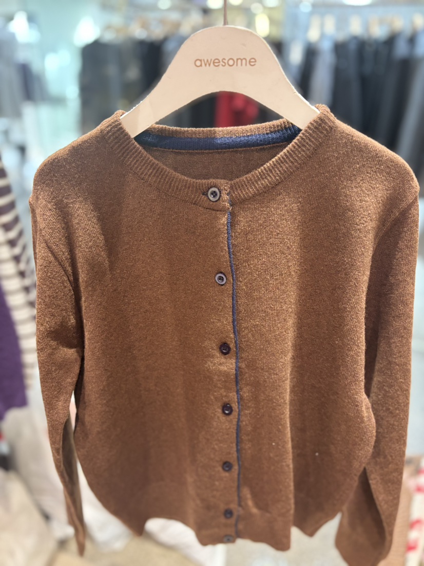 AWESOME-L東大門㊣代購女士新款職業熱賣針織衫羊毛衫雙層AWESOME-L針織衫圖色5