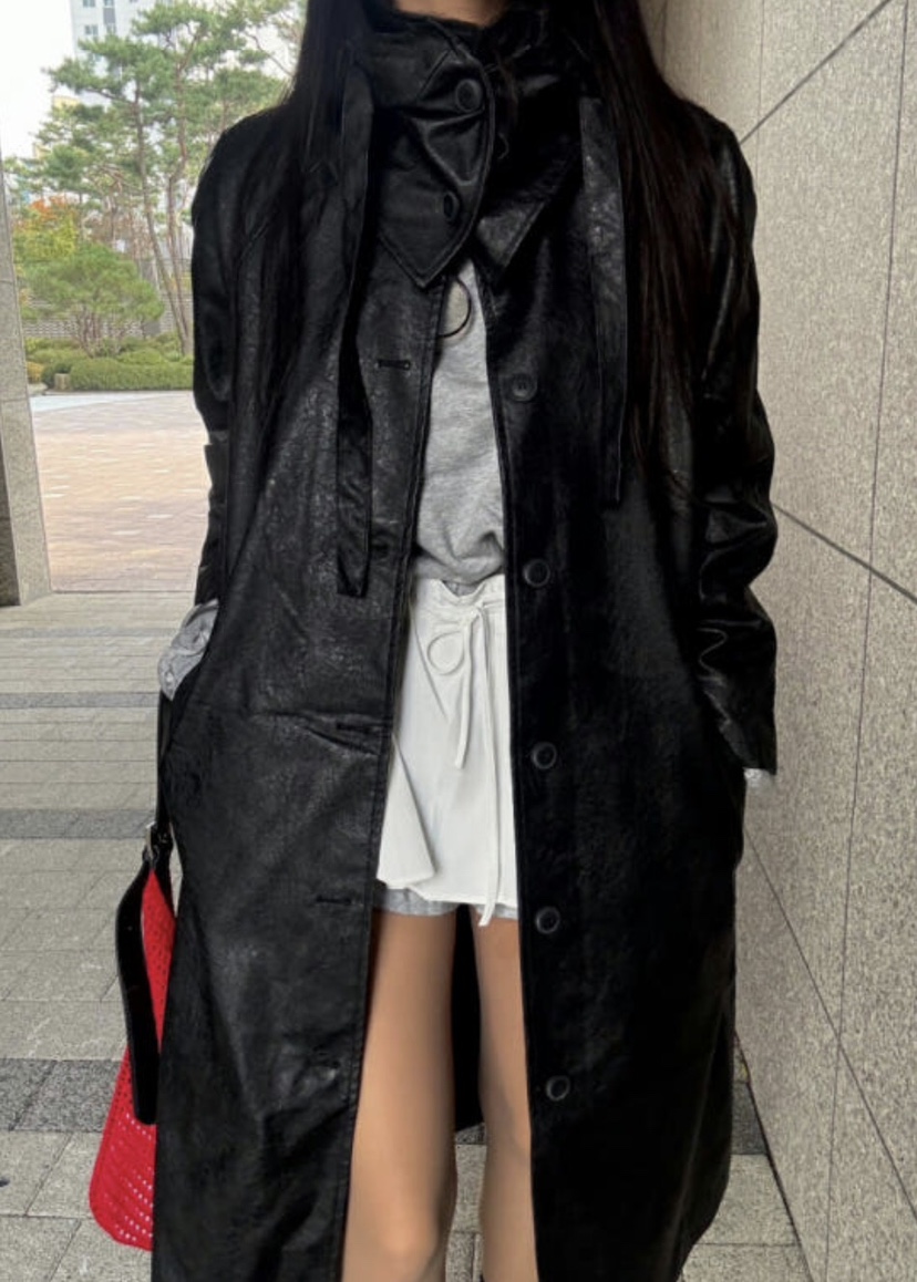 PAIRING東大門㊣直郵女士新品時尚熱賣休閑中長款大衣含帽子PAIRING中長款大衣