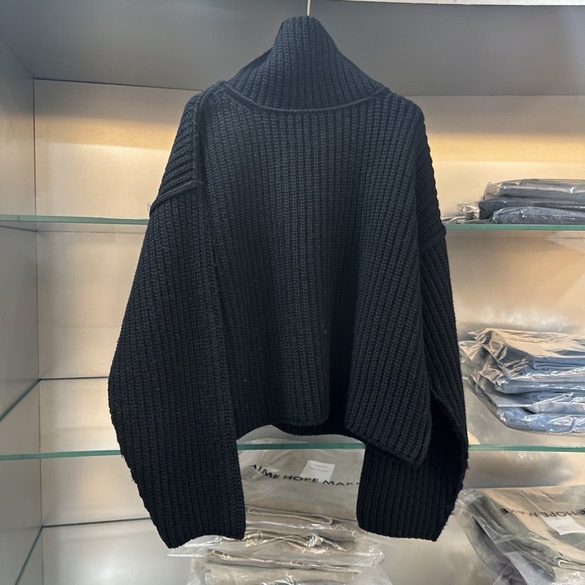 AIME HOPE MAKE東大門㊣實拍女裝新款人氣時尚休閑職業毛衣AIME HOPE MAKE毛衣圖色2
