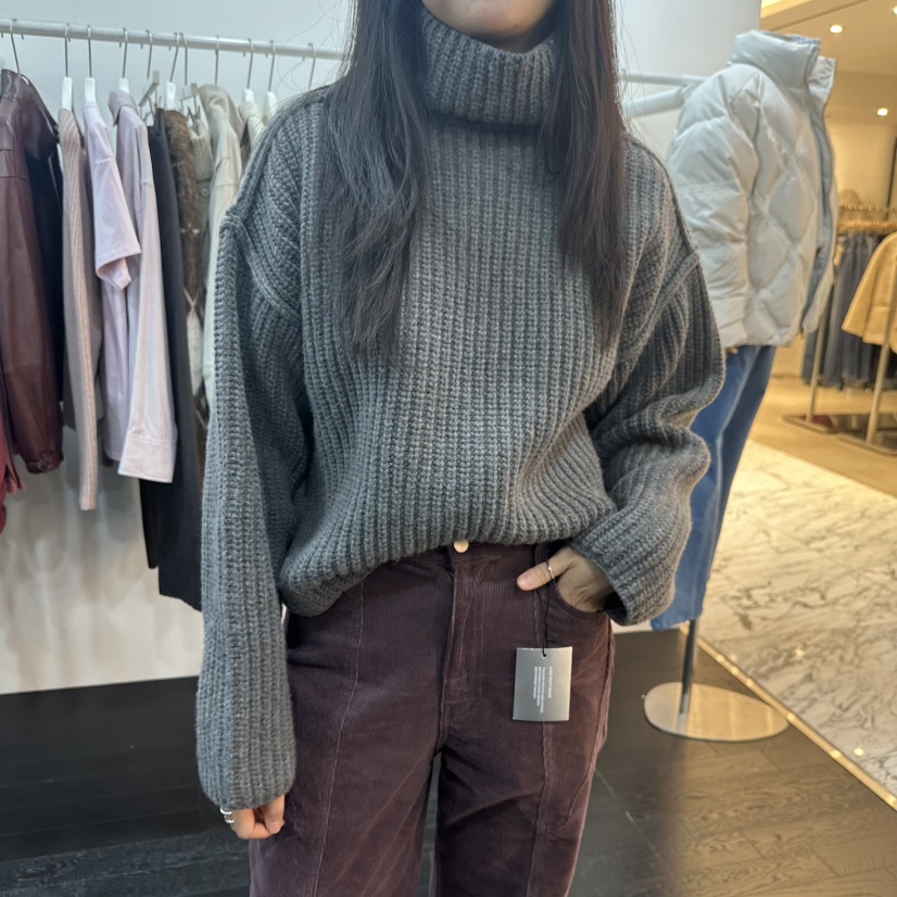 AIME HOPE MAKE東大門㊣實拍女裝新款人氣時尚休閑職業毛衣AIME HOPE MAKE毛衣圖色3