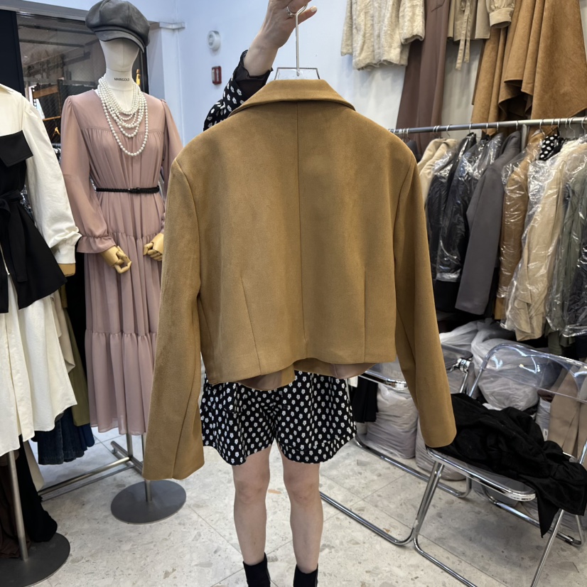 MARIGOLD東大門㊣直郵女士新品時尚人氣推薦25秋冬職業夾克MARIGOLD夾克