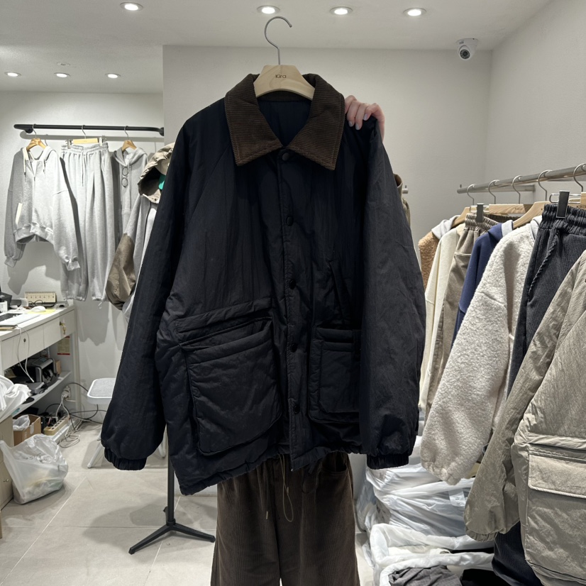 IN KIRA東大門㊣直郵女士新品職業人氣推薦熱賣休閑短款棉服IN KIRA短款棉服圖色2