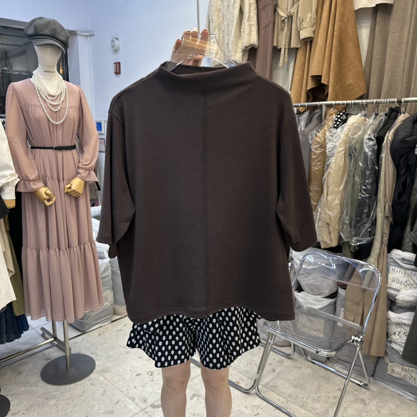 MARIGOLD東大門㊣代購女裝新款推薦25秋冬職業時尚休閑熱賣T恤MARIGOLDT恤圖色2