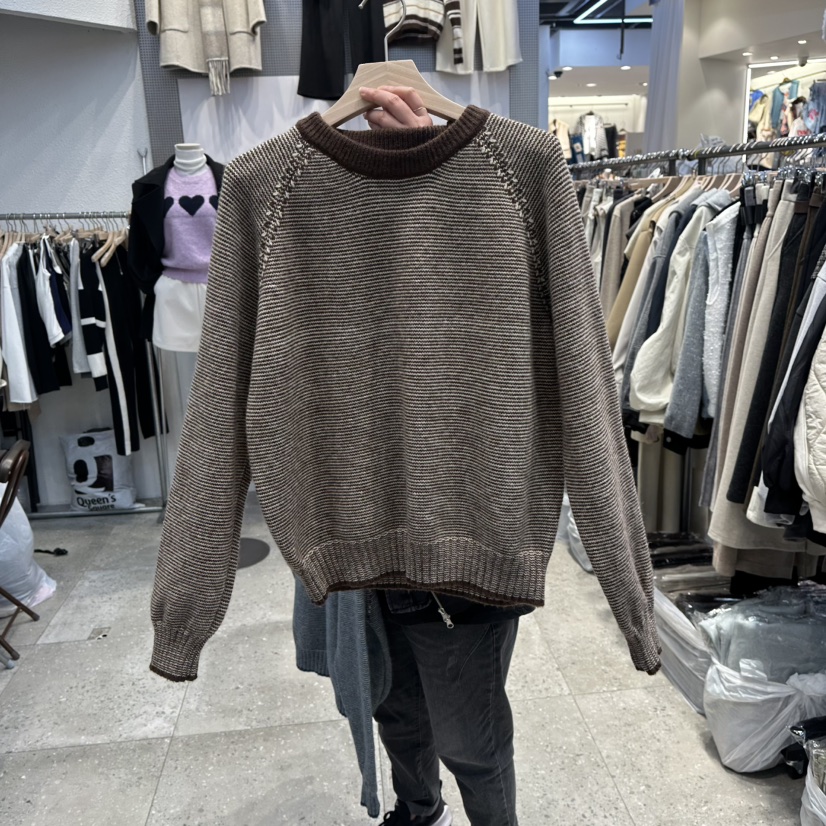 BLOOM韓國直郵㊣女裝新款推薦25秋冬休閑職業人氣熱賣時尚毛衣BLOOM-Q毛衣圖色2