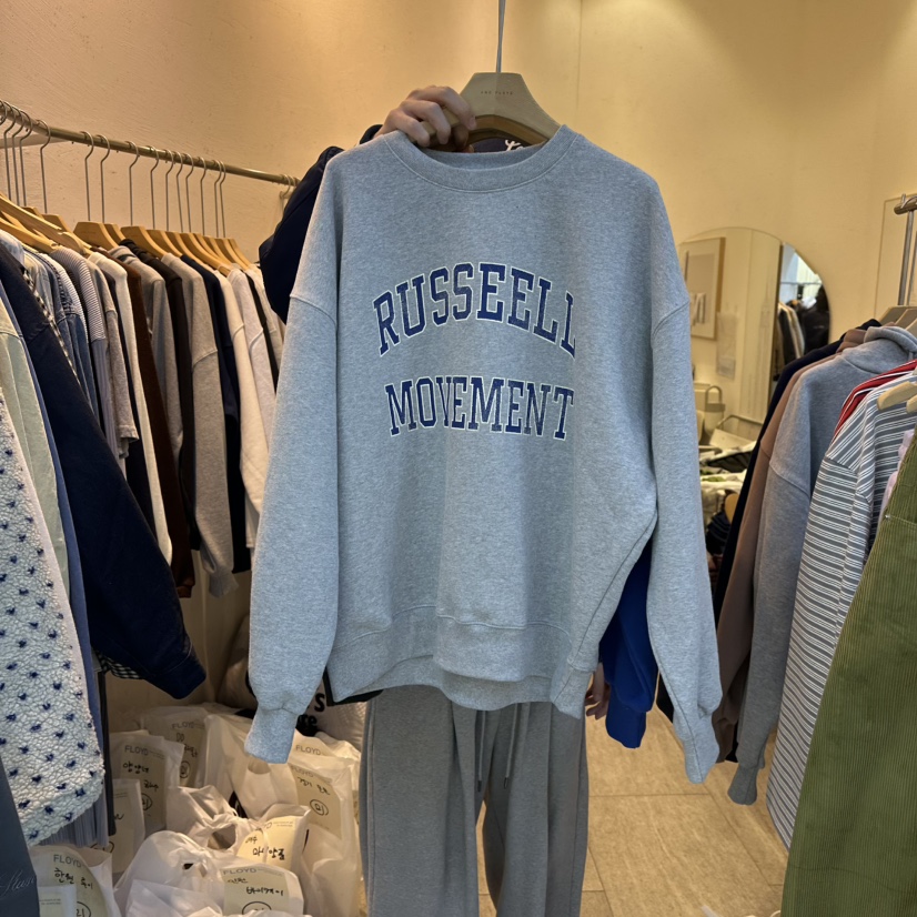 AND FLOYD韓國代購㊣女裝新品休閑人氣職業時尚推薦衛衣加絨stunning and Floyd衛衣圖色2