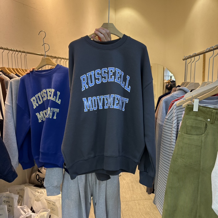 AND FLOYD韓國代購㊣女裝新品休閑人氣職業時尚推薦衛衣加絨stunning and Floyd衛衣圖色4