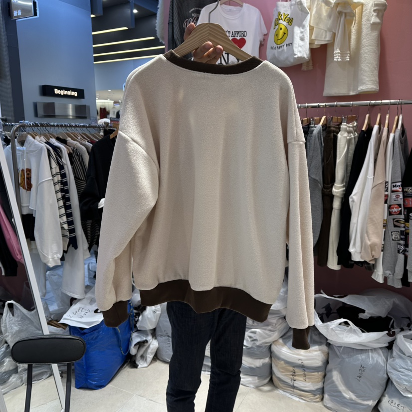 K STORY東大門㊣實拍女士新款25秋冬推薦休閑人氣職業衛衣K STORY衛衣