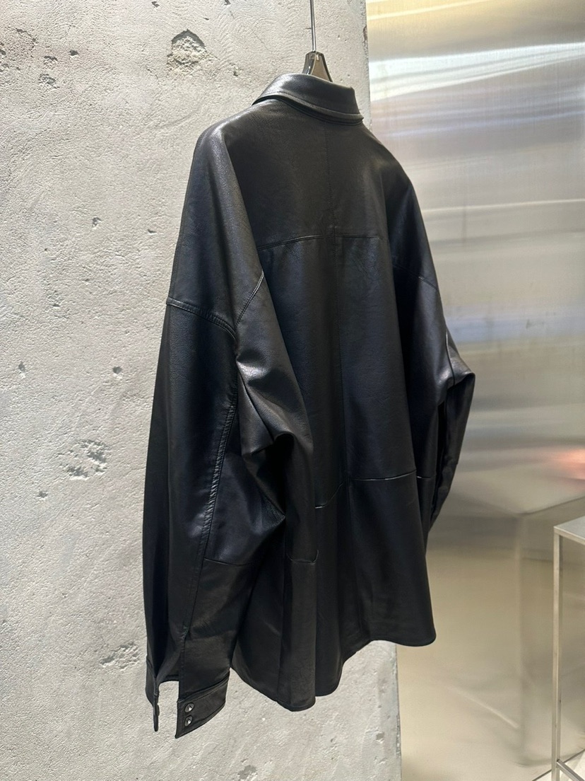 THE SIL東大門㊣實拍女裝新品時尚職業25秋冬休閑人氣皮衣THE SIL/1 2ILLY皮衣