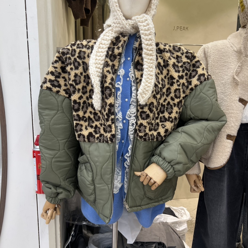 J PEAK/BY FLOW韓國代購㊣女裝新品職業人氣時尚夾克絎縫J PEAK夾克圖色2