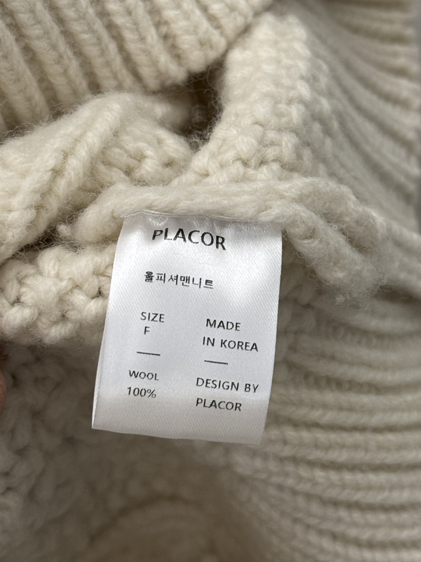 REGULARLY/PLACOR韓國直郵㊣女士新品25秋冬休閑推薦時尚毛衣REGULARLY/PLACOR毛衣