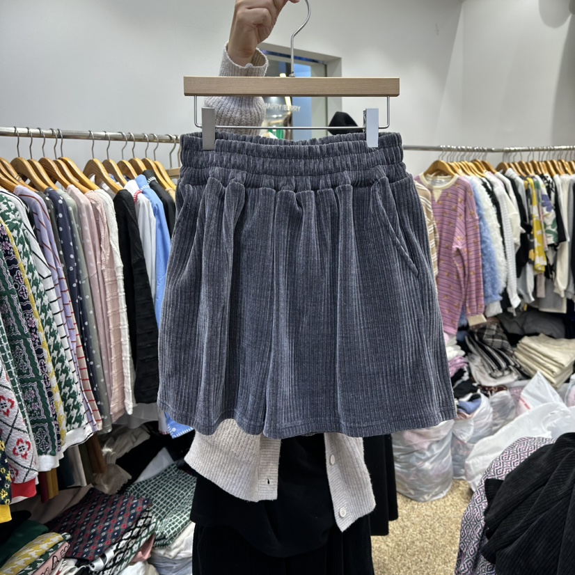 HAPPYBERRY韓國代購㊣女裝新款時尚職業熱賣休閑人氣25秋冬短褲HAPPYBERRY短褲圖色2