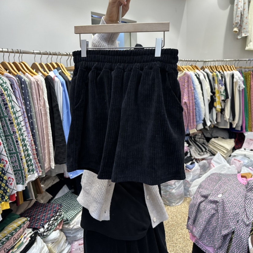 HAPPYBERRY韓國代購㊣女裝新款時尚職業熱賣休閑人氣25秋冬短褲HAPPYBERRY短褲圖色4