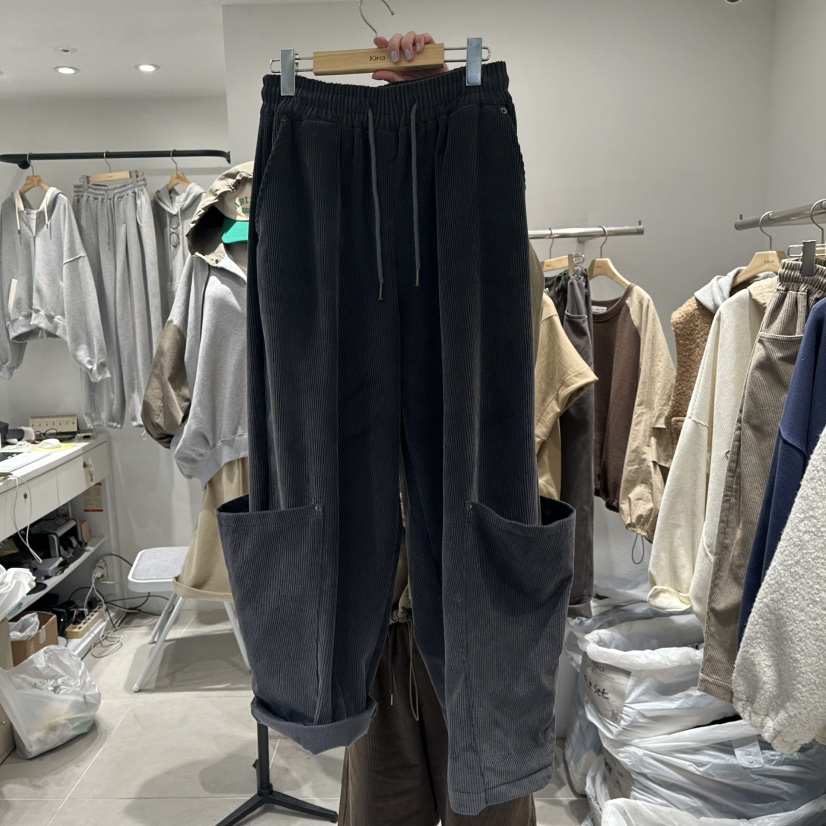 IN KIRA韓國代購㊣女士新款時尚推薦休閑職業熱賣人氣休閑褲IN KIRA休閑褲圖色2