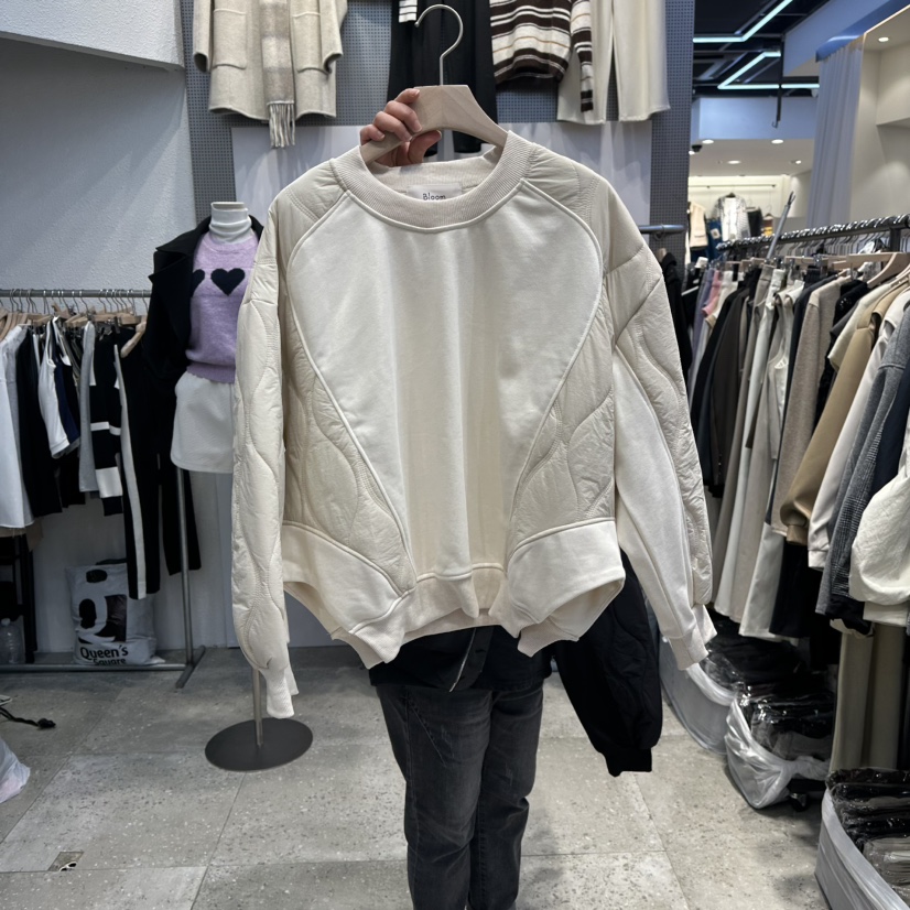 BLOOM東大門㊣實拍女裝新款熱賣休閑職業25秋冬人氣時尚衛衣BLOOM-Q衛衣圖色2