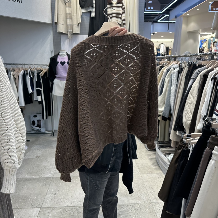 BLOOM韓國直郵㊣女裝新品熱賣推薦休閑職業時尚人氣25秋冬針織衫BLOOM-Q針織衫