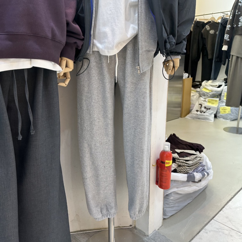 AND FLOYD韓國代購㊣女裝新品25秋冬人氣時尚休閑褲毛圈雙層stunning and Floyd休閑褲圖色4