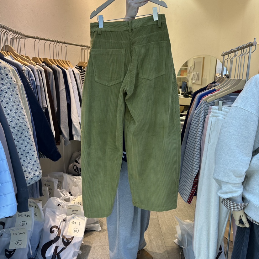 AND FLOYD東大門㊣代購女裝新款推薦熱賣休閑褲燈芯絨燈籠stunning and Floyd休閑褲