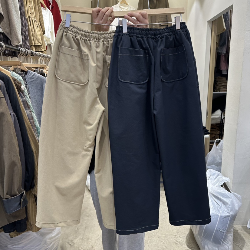 HOLYBANANA東大門㊣代購女士新款推薦25秋冬休閑職業休閑褲groovy.H/HOLYBANANA休閑褲