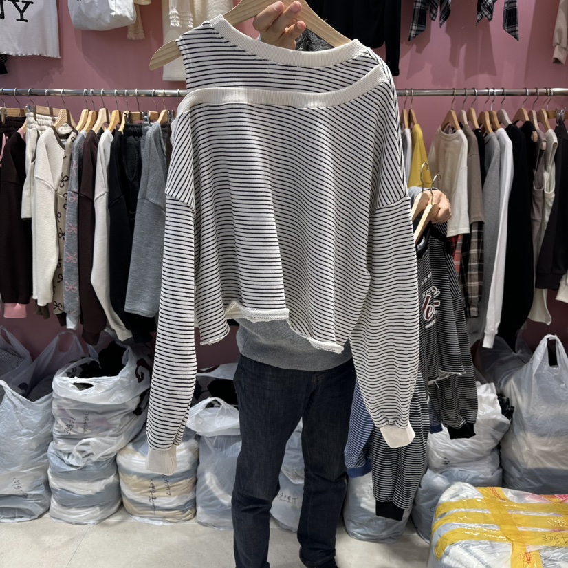 K STORY東大門㊣直郵女士新款熱賣時尚人氣25秋冬推薦衛衣K STORY衛衣