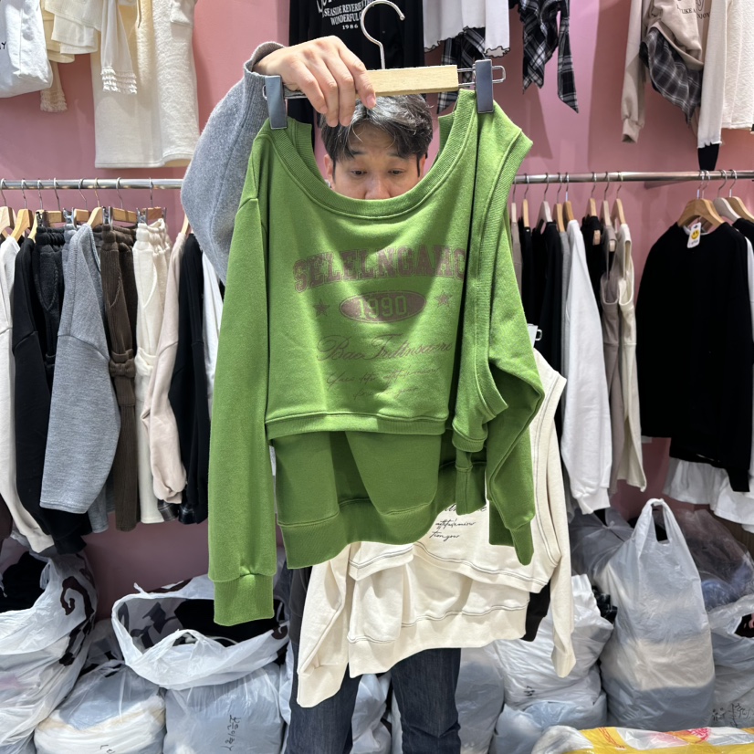 K STORY韓國直郵㊣女士新款休閑職業人氣熱賣推薦時尚衛衣K STORY衛衣圖色2