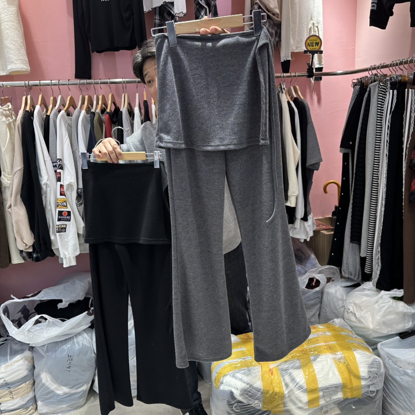 K STORY韓國直郵㊣女士新品人氣推薦熱賣時尚25秋冬職業裙褲K STORY裙褲圖色1