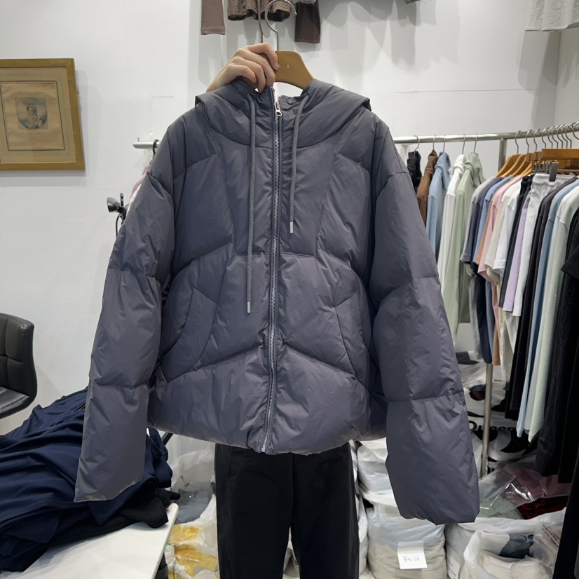 MODS-Q韓國代購㊣女裝新品職業熱賣人氣推薦短款羽絨服短款MODS-Q短款羽絨服圖色2